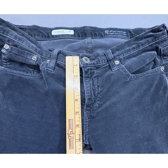 AG Adriano Goldschmied The Stevie Slim Straight Corduroy Pant Women Size 29R - Picture 6 of 8